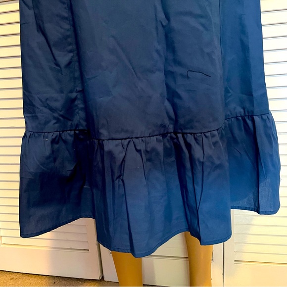 Pretty O.P.T. Size XS blue midi length skirt women NWOT - Picture 4 of 6